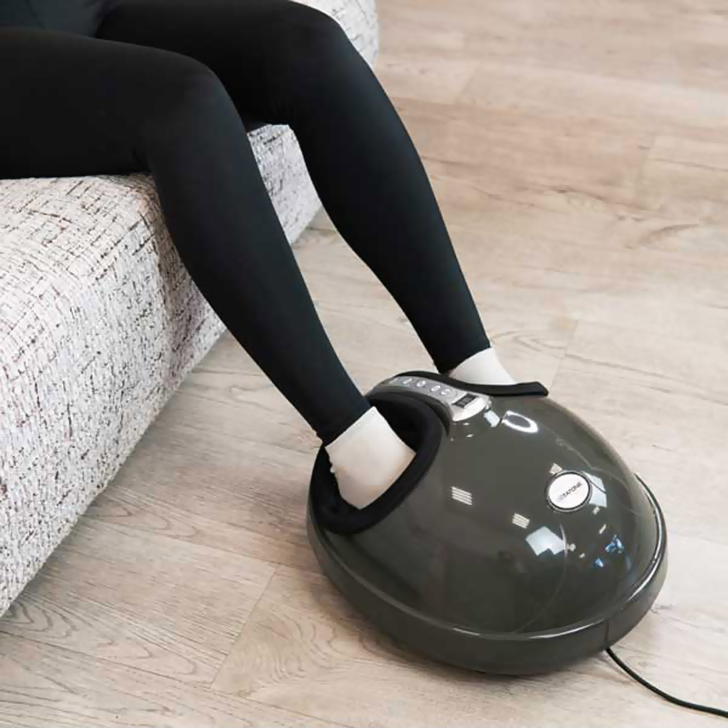Массажер для ног GEZATONE AMG714 Massage Magic Graphite многофункциональный с погревом - 4
